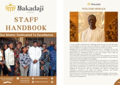 Bakadaji Hotel Employee Handbook