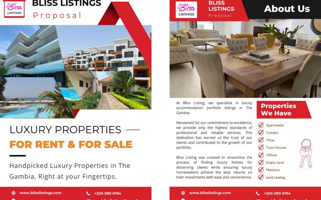 Bliss Listings Proposal