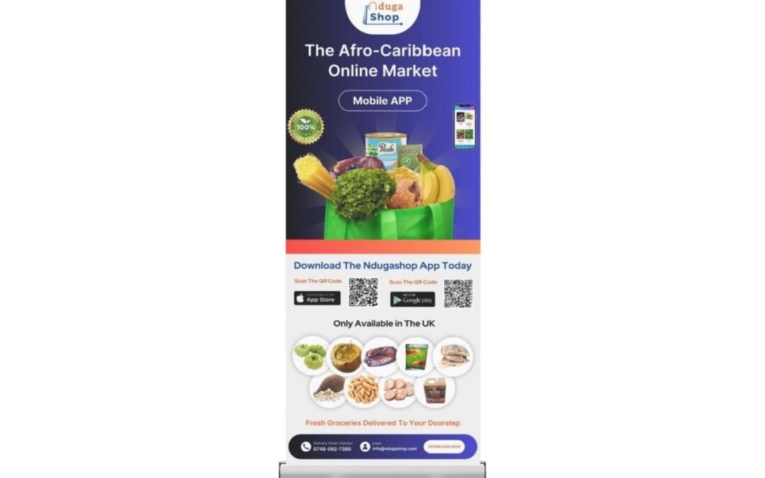 Nduga Shop & Bakadaji Retractable Banners
