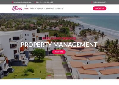 Bliss Services Website