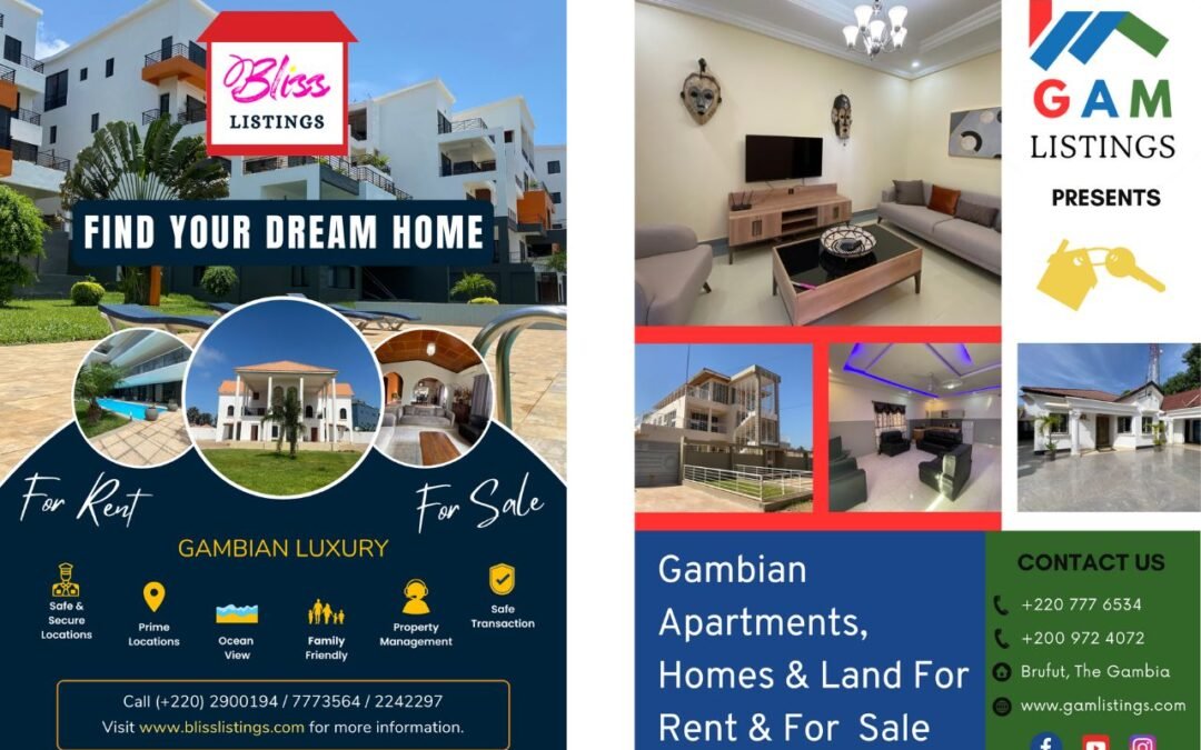 Bliss Listings & Gam Listings Flyers