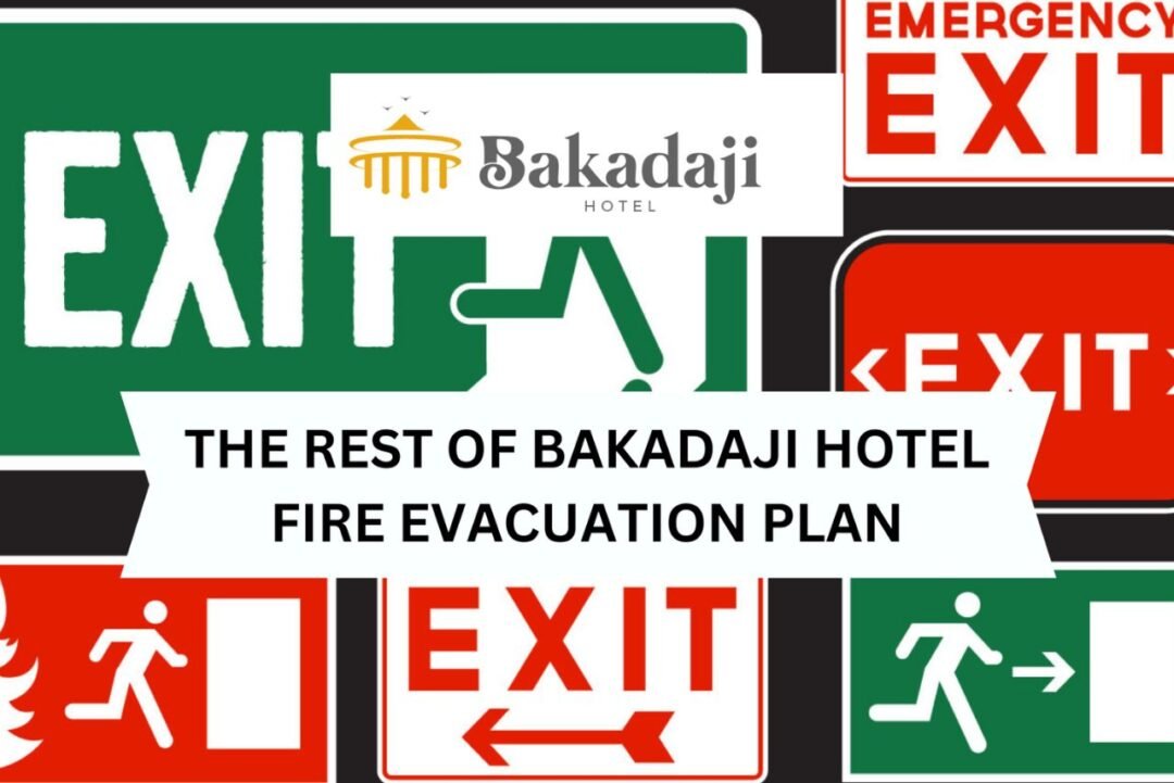 Bakadji Hotel Emergecy Fire Exit Plan